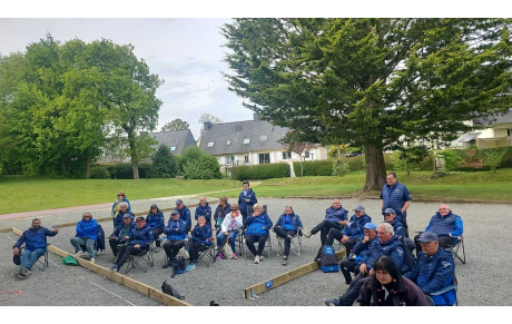 Championnat Départemental Triplette Vétéran à Loudéac les 22 et 23 Avril